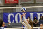 VB vs WSU  Wheaton Women's Volleyball vs Worcester State University. - Photo by Keith Nordstrom : Wheaton, Volleyball